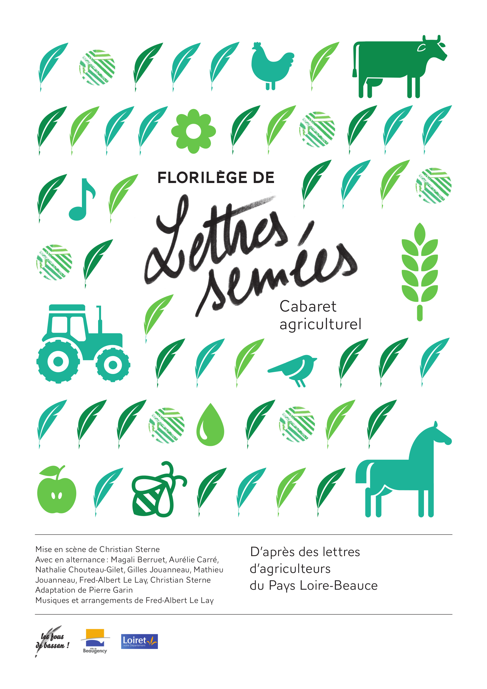 Florilège de lettres semées